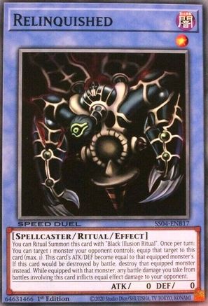 Relinquished (SS04-ENB17) - Speed Duel Decks: Match of the Millennium 1st Edition - Premium Yugioh Single from Konami - Just $0.45! Shop now at Game Crave Tournament Store