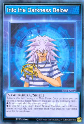 Into the Darkness Below (SS05-ENS02) - Speed Duel Decks: Twisted Nightmares 1st Edition - Premium Yugioh Single from Konami - Just $0.26! Shop now at Game Crave Tournament Store