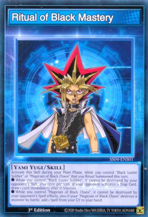 Ritual of Black Mastery (SS04-ENS01) - Speed Duel Decks: Match of the Millennium 1st Edition - Premium Yugioh Single from Konami - Just $0.25! Shop now at Game Crave Tournament Store