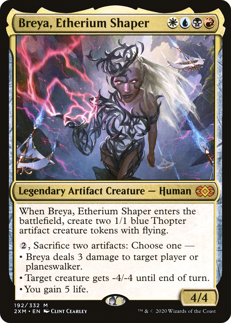 Breya, Etherium Shaper (2XM-192) - Double Masters - Premium MTG Single from Wizards of the Coast - Just $0.39! Shop now at Game Crave Tournament Store