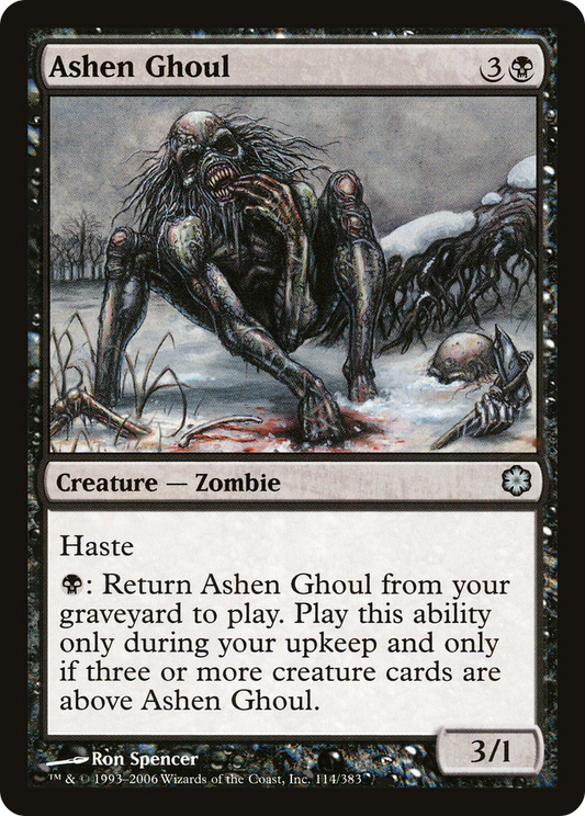 Ashen Ghoul (CST-114) - Coldsnap Theme Decks - Premium MTG Single from Wizards of the Coast - Just $0.08! Shop now at Game Crave Tournament Store
