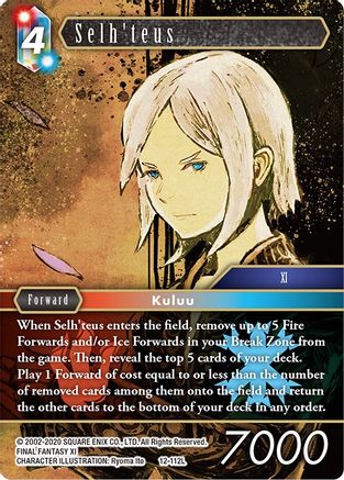 Selh'teus (OPUS XII) - Premium Final Fantasy Single from Opus XII - Just $2.86! Shop now at Game Crave Tournament Store