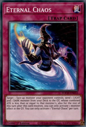 Eternal Chaos (TOCH-EN010) - Toon Chaos Unlimited - Premium Yugioh Single from Konami - Just $0.25! Shop now at Game Crave Tournament Store