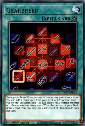 Gearbreed (TOCH-EN016) - Toon Chaos 1st Edition - Premium Yugioh Single from Konami - Just $0.25! Shop now at Game Crave Tournament Store
