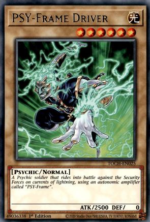 PSY-Frame Driver (TOCH-EN025) - Toon Chaos 1st Edition - Premium Yugioh Single from Konami - Just $0.25! Shop now at Game Crave Tournament Store
