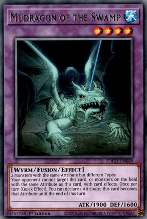 Mudragon of the Swamp (TOCH-EN049) - Toon Chaos 1st Edition - Premium Yugioh Single from Konami - Just $0.25! Shop now at Game Crave Tournament Store