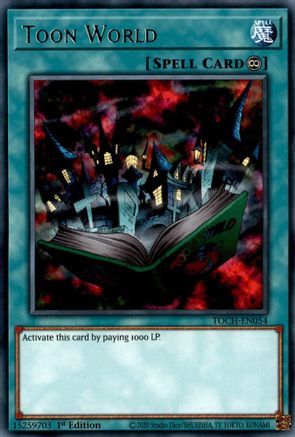 Toon World (TOCH-EN054) - Toon Chaos 1st Edition - Premium Yugioh Single from Konami - Just $0.25! Shop now at Game Crave Tournament Store