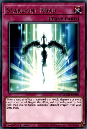 Starlight Road (TOCH-EN060) - Toon Chaos 1st Edition - Premium Yugioh Single from Konami - Just $0.25! Shop now at Game Crave Tournament Store