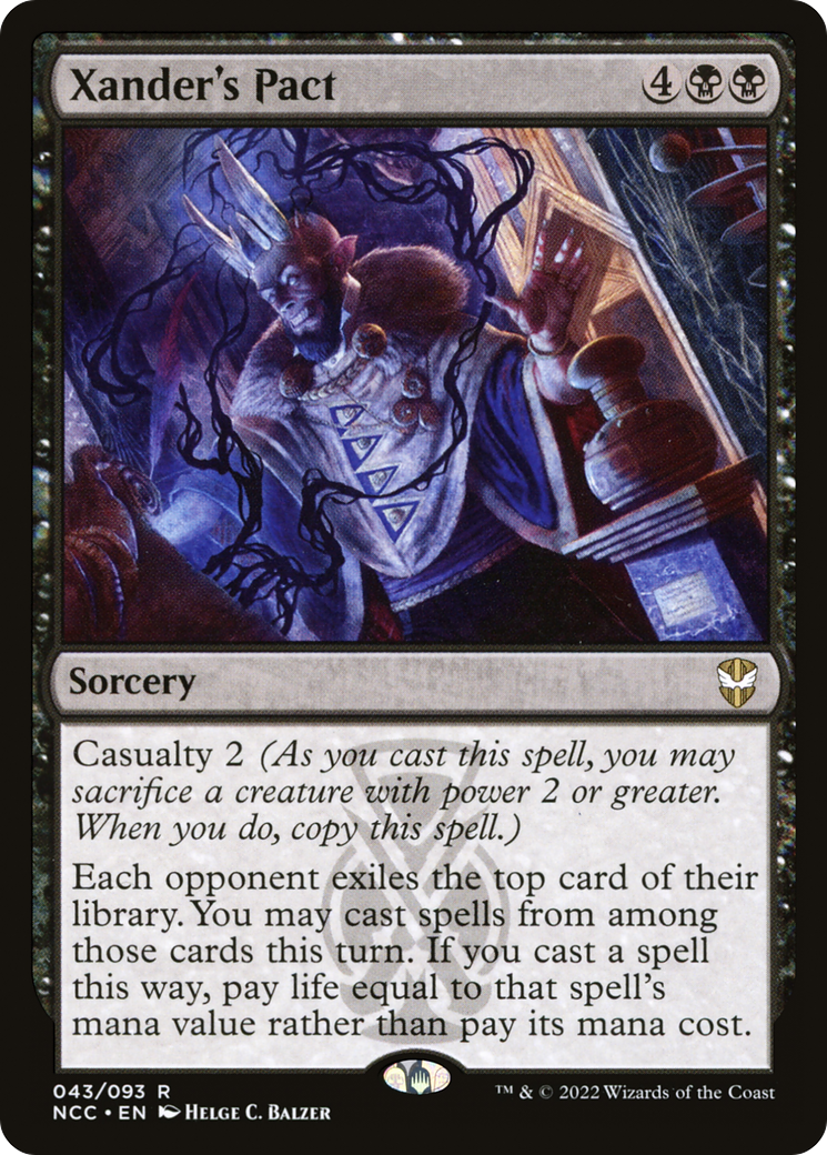 Xander's Pact (NCC-043) - New Capenna Commander - Premium MTG Single from Wizards of the Coast - Just $0.08! Shop now at Game Crave Tournament Store