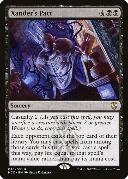 Xander's Pact (NCC-043) - New Capenna Commander - Premium MTG Single from Wizards of the Coast - Just $0.08! Shop now at Game Crave Tournament Store
