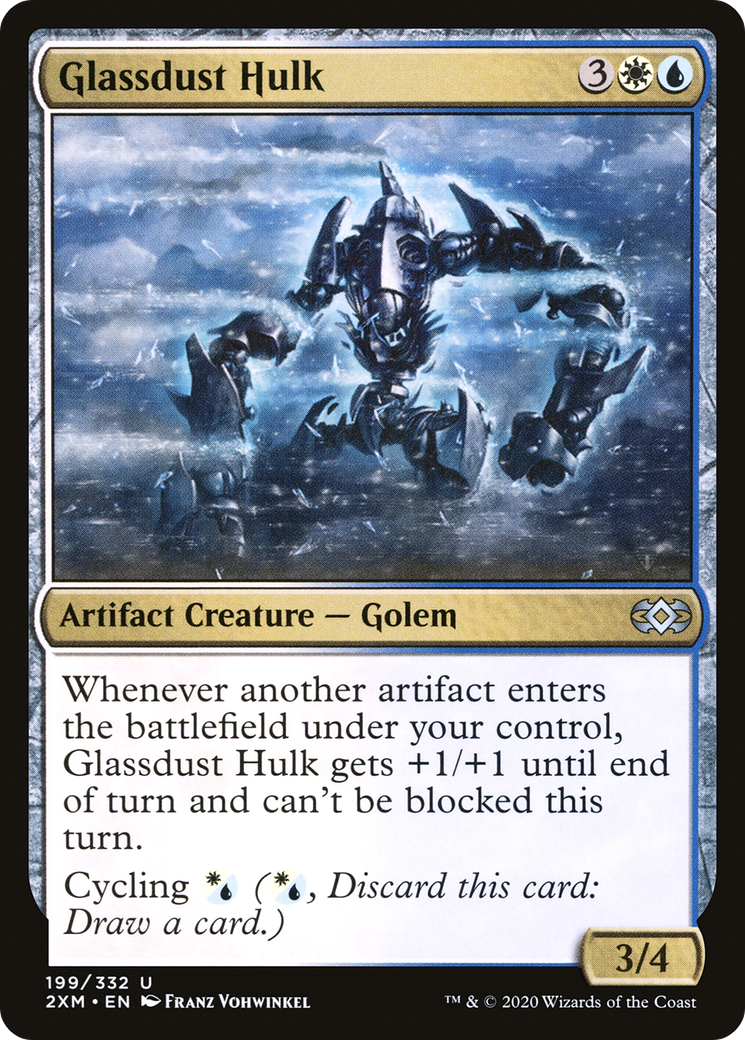 Glassdust Hulk (2XM-199) - Double Masters - Premium MTG Single from Wizards of the Coast - Just $0.08! Shop now at Game Crave Tournament Store