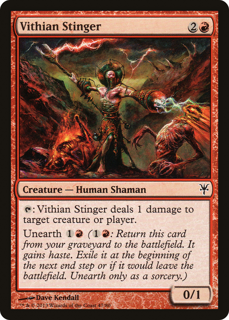 Vithian Stinger (DDK-047) - Duel Decks: Sorin vs. Tibalt - Premium MTG Single from Wizards of the Coast - Just $0.08! Shop now at Game Crave Tournament Store