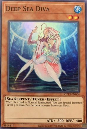 Deep Sea Diva (OP13-EN004) - OTS Tournament Pack 13 Unlimited - Premium Yugioh Single from Konami - Just $0.48! Shop now at Game Crave Tournament Store