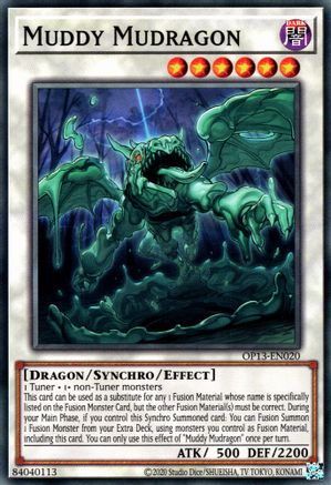 Muddy Mudragon (OP13-EN020) - OTS Tournament Pack 13 Unlimited - Premium Yugioh Single from Konami - Just $1.15! Shop now at Game Crave Tournament Store