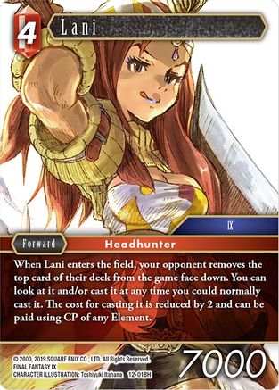 Lani (OPUS XII) Foil - Premium Final Fantasy Single from Opus XII - Just $1.58! Shop now at Game Crave Tournament Store