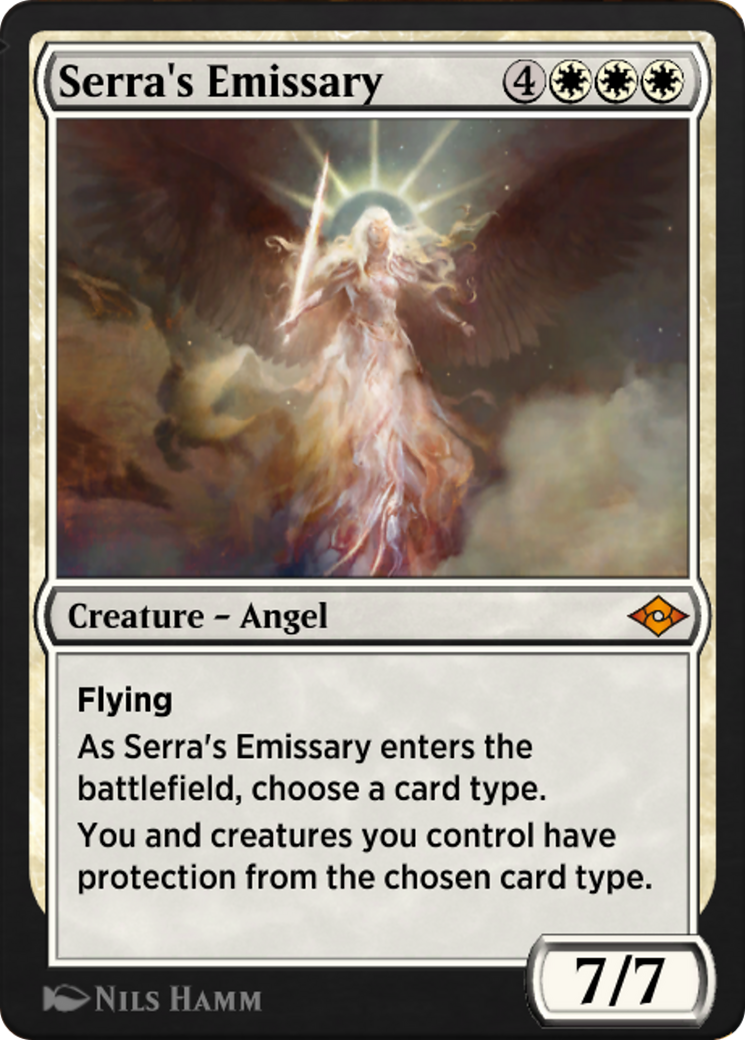 Serra's Emissary (J21-131) - Jumpstart: Historic Horizons - Premium MTG Single from Wizards of the Coast - Just $0! Shop now at Game Crave Tournament Store