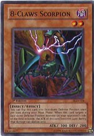 8-Claws Scorpion (PGD-024) - Pharaonic Guardian Unlimited - Premium Yugioh Single from Konami - Just $0.25! Shop now at Game Crave Tournament Store