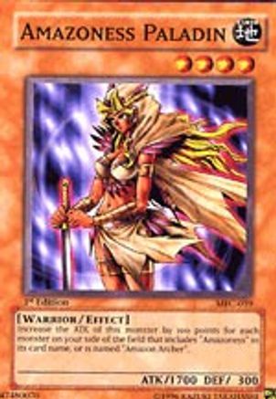 Amazoness Paladin (MFC-059) - Magician's Force Unlimited - Premium Yugioh Single from Konami - Just $0.26! Shop now at Game Crave Tournament Store