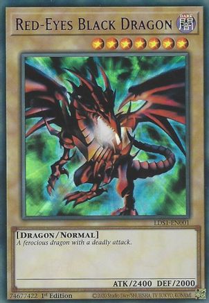 Red-Eyes Black Dragon (Purple) (LDS1-EN001) - Legendary Duelists: Season 1 1st Edition - Premium Yugioh Single from Konami - Just $1.16! Shop now at Game Crave Tournament Store