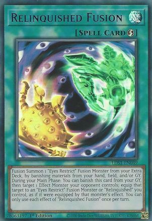 Relinquished Fusion (Purple) (LDS1-EN049) - Legendary Duelists: Season 1 1st Edition - Premium Yugioh Single from Konami - Just $2.16! Shop now at Game Crave Tournament Store