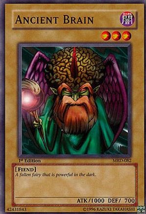 Ancient Brain (MRD-082) - Metal Raiders Unlimited - Premium Yugioh Single from Konami - Just $0.25! Shop now at Game Crave Tournament Store