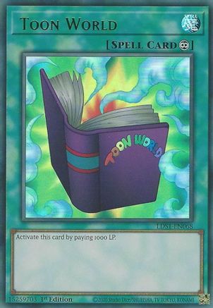 Toon World (Green) (LDS1-EN068) - Legendary Duelists: Season 1 1st Edition - Premium Yugioh Single from Konami - Just $0.46! Shop now at Game Crave Tournament Store