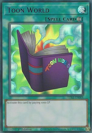 Toon World (Purple) (LDS1-EN068) - Legendary Duelists: Season 1 1st Edition - Premium Yugioh Single from Konami - Just $0.47! Shop now at Game Crave Tournament Store