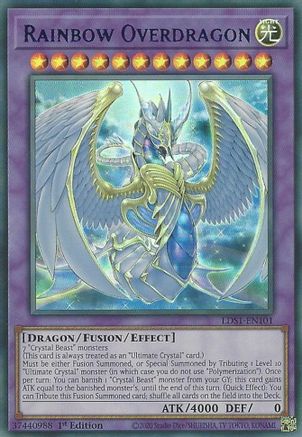 Rainbow Overdragon (Blue) (LDS1-EN101) - Legendary Duelists: Season 1 1st Edition - Premium Yugioh Single from Konami - Just $0.36! Shop now at Game Crave Tournament Store