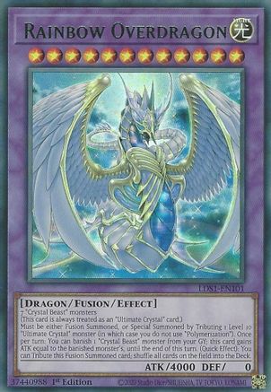 Rainbow Overdragon (Green) (LDS1-EN101) - Legendary Duelists: Season 1 1st Edition - Premium Yugioh Single from Konami - Just $0.26! Shop now at Game Crave Tournament Store