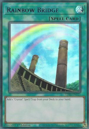 Rainbow Bridge (Blue) (LDS1-EN111) - Legendary Duelists: Season 1 1st Edition - Premium Yugioh Single from Konami - Just $0.25! Shop now at Game Crave Tournament Store