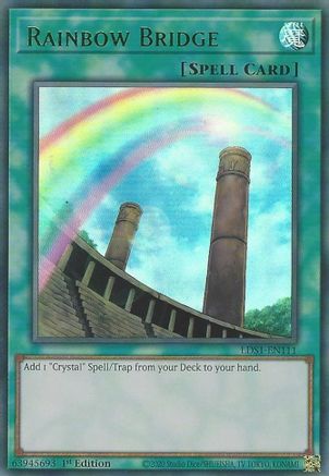 Rainbow Bridge (Green) (LDS1-EN111) - Legendary Duelists: Season 1 1st Edition - Premium Yugioh Single from Konami - Just $0.25! Shop now at Game Crave Tournament Store