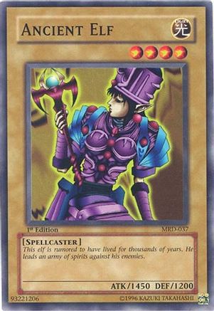 Ancient Elf (MRD-037) - Metal Raiders 1st Edition - Premium Yugioh Single from Konami - Just $1.11! Shop now at Game Crave Tournament Store