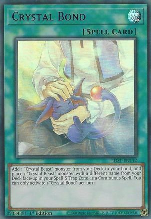 Crystal Bond (Purple) (LDS1-EN112) - Legendary Duelists: Season 1 1st Edition - Premium Yugioh Single from Konami - Just $0.25! Shop now at Game Crave Tournament Store