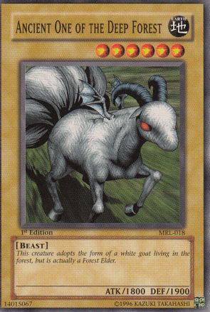 Ancient One of the Deep Forest (MRL-018) - Magic Ruler Unlimited - Premium Yugioh Single from Konami - Just $0.25! Shop now at Game Crave Tournament Store