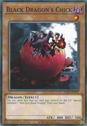 Black Dragon's Chick (LDS1-EN002) - Legendary Duelists: Season 1 1st Edition - Premium Yugioh Single from Konami - Just $0.25! Shop now at Game Crave Tournament Store