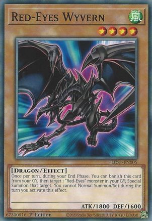 Red-Eyes Wyvern (LDS1-EN005) - Legendary Duelists: Season 1 1st Edition - Premium Yugioh Single from Konami - Just $2.34! Shop now at Game Crave Tournament Store