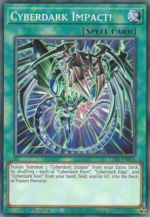 Cyberdark Impact! (LDS1-EN038) - Legendary Duelists: Season 1 1st Edition - Premium Yugioh Single from Konami - Just $0.08! Shop now at Game Crave Tournament Store