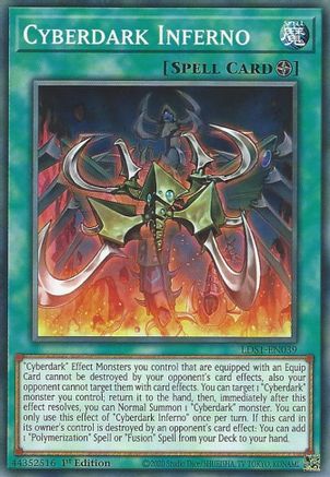 Cyberdark Inferno (LDS1-EN039) - Legendary Duelists: Season 1 1st Edition - Premium Yugioh Single from Konami - Just $0.25! Shop now at Game Crave Tournament Store