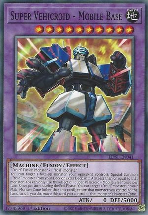 Super Vehicroid - Mobile Base (LDS1-EN041) - Legendary Duelists: Season 1 1st Edition - Premium Yugioh Single from Konami - Just $0.25! Shop now at Game Crave Tournament Store