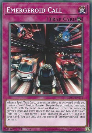 Emergeroid Call (LDS1-EN044) - Legendary Duelists: Season 1 1st Edition - Premium Yugioh Single from Konami - Just $0.25! Shop now at Game Crave Tournament Store