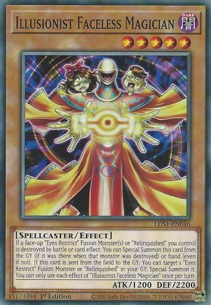 Illusionist Faceless Magician (LDS1-EN046) - Legendary Duelists: Season 1 1st Edition - Premium Yugioh Single from Konami - Just $0.08! Shop now at Game Crave Tournament Store