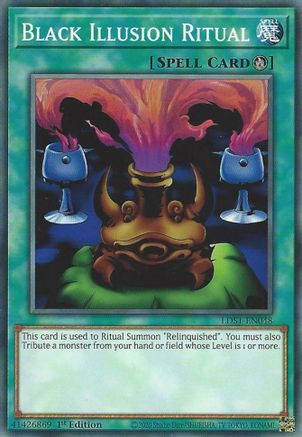 Black Illusion Ritual (LDS1-EN048) - Legendary Duelists: Season 1 1st Edition - Premium Yugioh Single from Konami - Just $0.34! Shop now at Game Crave Tournament Store