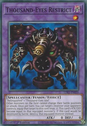 Thousand-Eyes Restrict (LDS1-EN050) - Legendary Duelists: Season 1 1st Edition - Premium Yugioh Single from Konami - Just $1.92! Shop now at Game Crave Tournament Store
