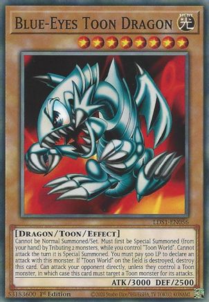 Blue-Eyes Toon Dragon (LDS1-EN056) - Legendary Duelists: Season 1 1st Edition - Premium Yugioh Single from Konami - Just $0.78! Shop now at Game Crave Tournament Store