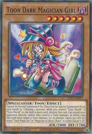 Toon Dark Magician Girl (LDS1-EN057) - Legendary Duelists: Season 1 1st Edition - Premium Yugioh Single from Konami - Just $0.57! Shop now at Game Crave Tournament Store