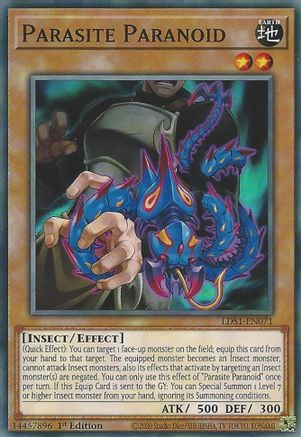 Parasite Paranoid (LDS1-EN071) - Legendary Duelists: Season 1 1st Edition - Premium Yugioh Single from Konami - Just $0.26! Shop now at Game Crave Tournament Store