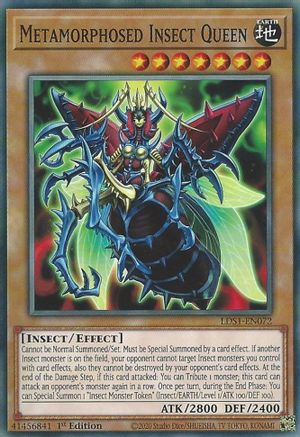 Metamorphosed Insect Queen (LDS1-EN072) - Legendary Duelists: Season 1 1st Edition - Premium Yugioh Single from Konami - Just $0.25! Shop now at Game Crave Tournament Store
