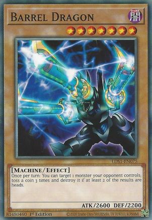 Barrel Dragon (LDS1-EN075) - Legendary Duelists: Season 1 1st Edition - Premium Yugioh Single from Konami - Just $0.25! Shop now at Game Crave Tournament Store