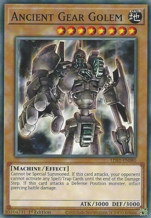 Ancient Gear Golem (LDS1-EN080) - Legendary Duelists: Season 1 1st Edition - Premium Yugioh Single from Konami - Just $0.25! Shop now at Game Crave Tournament Store