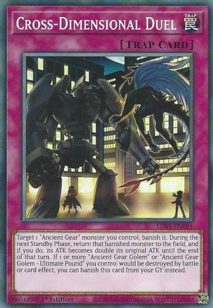 Cross-Dimensional Duel (LDS1-EN091) - Legendary Duelists: Season 1 1st Edition - Premium Yugioh Single from Konami - Just $0.25! Shop now at Game Crave Tournament Store